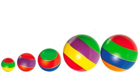 Купить Мячи резиновые (комплект из 5 мячей различного диаметра) в Ардоне 